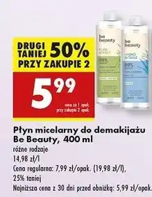 Biedronka Płyn micelarny hydro intense Be Beauty oferta