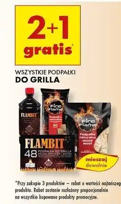 Biedronka Podpałka w płynie Flambit oferta