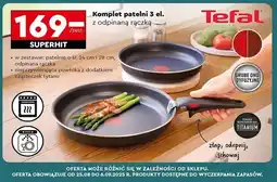 Biedronka Zestaw patelni ingenio Tefal oferta
