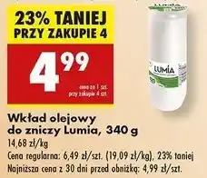 Biedronka Wkład olejowy do zniczy 120 Lumia oferta