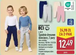 ALDI Spodnie dresowe 2 pary oferta