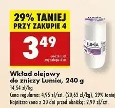 Biedronka Wkład olejowy do zniczy 240 g 96 h Lumia oferta