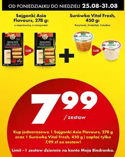 Biedronka Surówka colesław Vital Fresh oferta