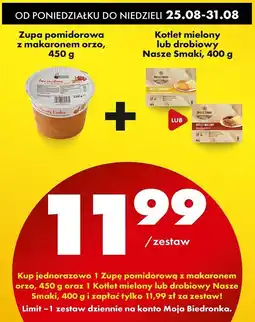 Biedronka Kotlet mielony z ziemniakami i buraczkami Nasze Smaki oferta