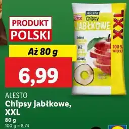 Lidl Chipsy jabłkowe Alesto oferta