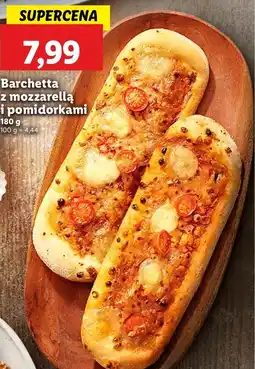 Lidl Barchetta z mozzarellą i pomidorkami Piekarnia Lidla oferta