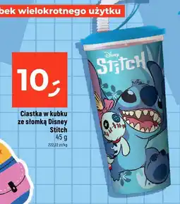 Dealz Ciastka w kubku ze słomką Disney Stitch oferta