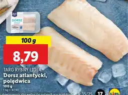 Lidl Dorsz atlantycki polędwica Targ Rybny Lidla oferta