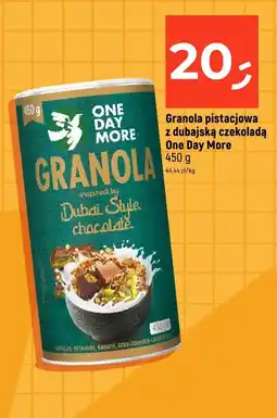 Dealz Granola pistacjowa z dubajską czekoladą One Day More oferta