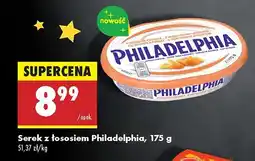 Biedronka Serek z łososiem Philadelphia oferta