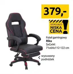 Black Red White Fotel gamingowy Riku oferta