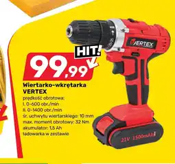 Bricomarche Wiertarko-wkrętarka Vertex oferta