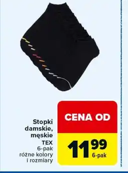 Carrefour Stopki męskie TEX oferta