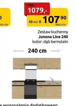 Black Red White Zestaw kuchenny Line oferta