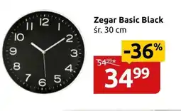 Black Red White Zegar Basic oferta