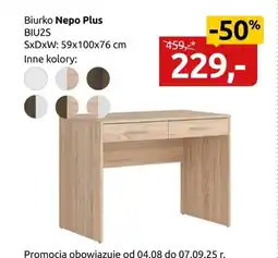 Black Red White Biurko Nepo Plus oferta
