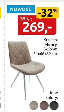Black Red White Krzesło Henry oferta
