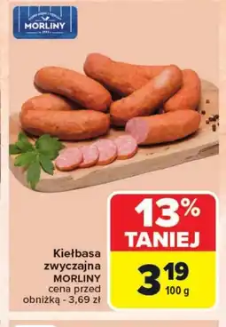 Carrefour Kiełbasa Morliny oferta
