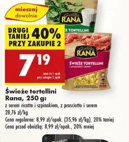 Biedronka Tortellini Rana oferta