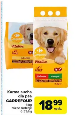 Carrefour Karma dla psa Carrefour oferta