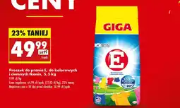 Biedronka Proszek do prania E oferta