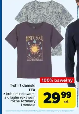 Carrefour T-shirt damski TEX oferta