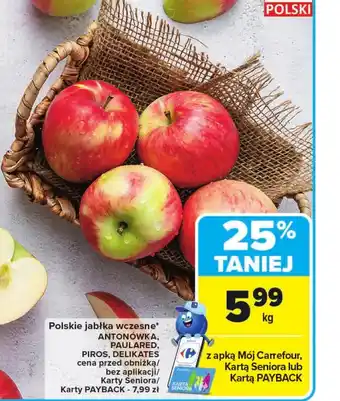 Carrefour Jabłka Carrefour oferta