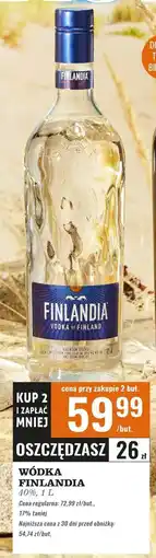 Biedronka Wódka Finlandia Vodka Of Finland oferta