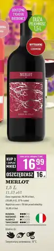 Biedronka Wino Badia Al Colle Merlot oferta