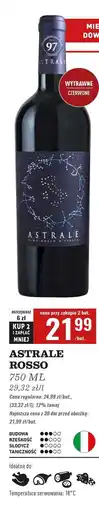 Biedronka Wino Astrale Rosso oferta