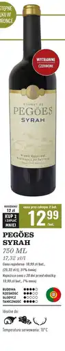 Biedronka Wino Pegoes Syrah oferta