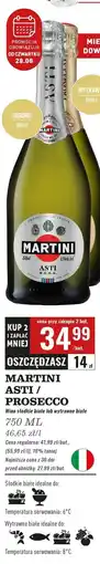 Biedronka Wino Martini Prosecco oferta