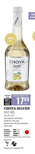 Biedronka Wino Choya Silver oferta
