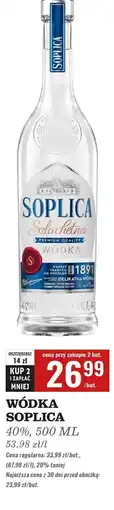 Biedronka Wódka Soplica Szlachetna oferta