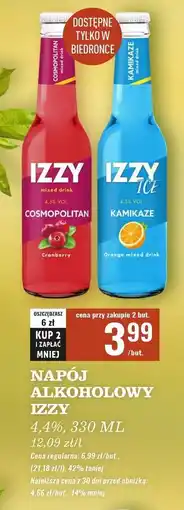 Biedronka Drink kamikaze Izzy oferta