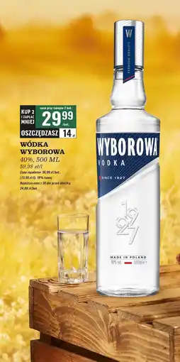 Biedronka Wódka Wyborowa Vodka oferta