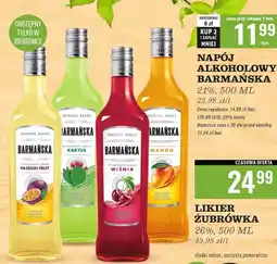 Biedronka Likier 21% Barmańska Mango oferta