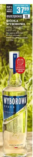 Biedronka Wódka Wyborowa Vodka oferta