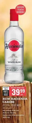 Biedronka Rum Hacienda Caribe White oferta