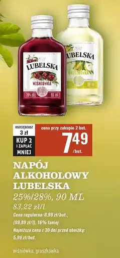 Biedronka Wódka Lubelska Gruszkówka oferta