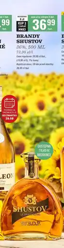 Biedronka Brandy Shustov V.s.o.p oferta