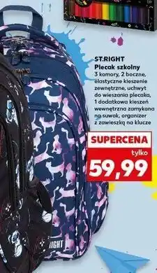 Kaufland Plecak szkolny 3-komorowy St. Right oferta