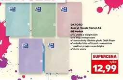 Kaufland Zeszyt campus pasterl a4 60 kartek kratka Oxford oferta
