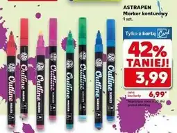 Kaufland Marker konturowy niebieski Astra oferta