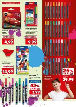 Kaufland Kredki dwustronne 24 kolory Moje Bambino oferta