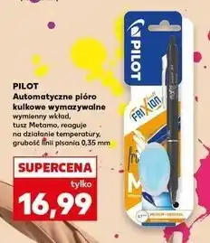 Kaufland Pióro kulkowe wymazywalne czarne Pilot Frixion oferta