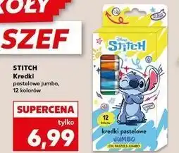Kaufland Kredki pastelowe jumbo stitch oferta