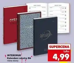 Kaufland Kalendarz szkolny b6 Interdruk oferta