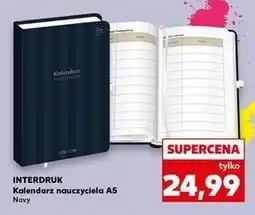 Kaufland Kalendarz książkowy a5 Interdruk oferta