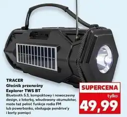 Kaufland Głośnik explorer tws bt Tracer oferta